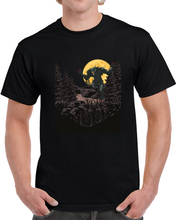 Load image into Gallery viewer, Wolfman Attacking Moon Forest - X 300 Classic T Shirt, Crewneck Sweatshirt, Hoodie, Long Sleeve
