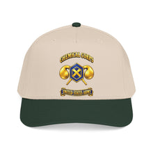 Load image into Gallery viewer, Mid Profile Baseball Cap - Army - Chemical Corps - 3D - Enhanced
