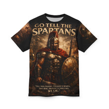 Load image into Gallery viewer, Go Tell the Spartans Tribute Tee — Thermopylae 480 BC
