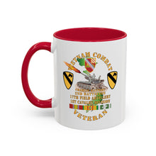 Load image into Gallery viewer, Colorful Mug (11oz/15oz) - Army - Charlie Battery.2nd Battalion,17th Field Artillery - w  1st Cavalry Div - M110 8in SP - Vietnam Vet w VN SVC X 300
