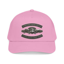 Load image into Gallery viewer, Mid Profile Baseball Cap - USCG - Expeditionary Warfare Specialist w txt - 3D - Enhanced
