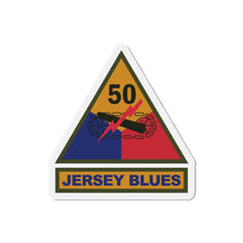 Load image into Gallery viewer, Die-Cut Magnet - SSI - 50th Armored Division w Name Tape X 300
