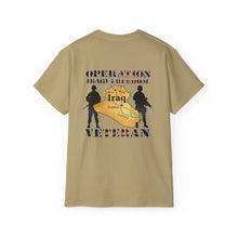 Load image into Gallery viewer, Unisex Ultra Cotton Tee - Operation Iraqi Freedom veteran
