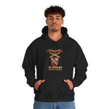 Load image into Gallery viewer, Hoodie – Army - 17th Field Artillery w Br - Ribbon, Vietnam Veteran w VN SVC - 3D - Enhanced
