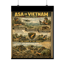 Load image into Gallery viewer, Matte Poster - ASA Vietnam 1961-1973
