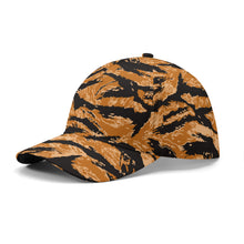 Load image into Gallery viewer, All-over Print Baseball Cap - Tiger Stripes
