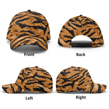 Load image into Gallery viewer, All-over Print Baseball Cap - Tiger Stripes
