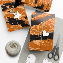 Load image into Gallery viewer, Gift Wrap Papers - Vietnam Tiger Stripe Orange X 300
