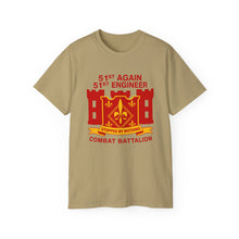 Load image into Gallery viewer, Unisex Ultra Cotton Tee - Army - 51st Engineer Combat Battalion
