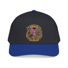 Load image into Gallery viewer, Mid Profile Baseball Cap - Army - 442nd Infantry Regimental Combat Team - 3D - Enhanced with EUR WWII SVC
