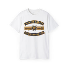 Load image into Gallery viewer, Unisex Ultra Cotton Tee - USCG - Marine Safety - Auxiliary w txt - 3D - Enhanced
