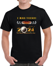 Load image into Gallery viewer, Total Eclipse - 2024 - I Was There W Yellow Outline T Shirt
