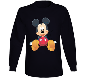 Mickey Sitting X 300 Long Sleeve T Shirt