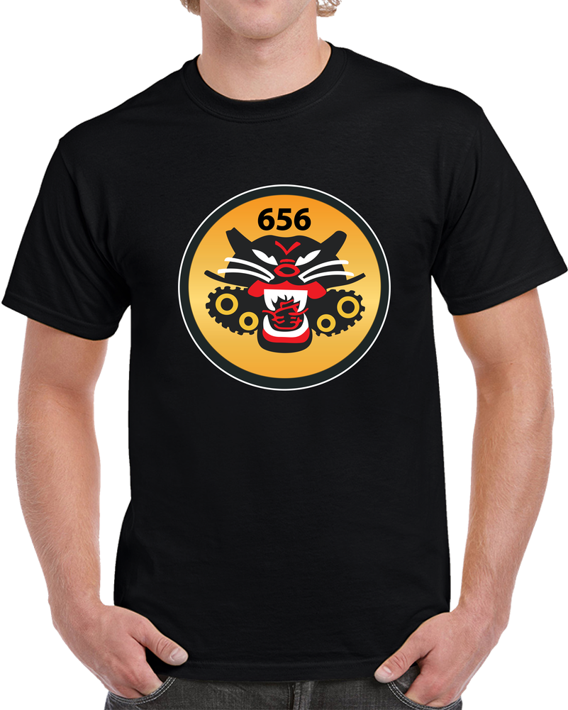 656th Tank Destroyer Battalion - Panther Ssi X 300 T Shirt