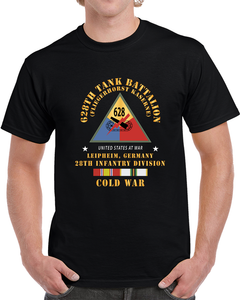 Army - 628th Tank Battalion, 28th Infantry Division W Cold Svc T Shirt