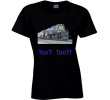 Load image into Gallery viewer, Toot Toot Train Ladies T Shirt
