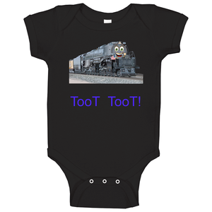 Toot Toot Train Baby One Piece