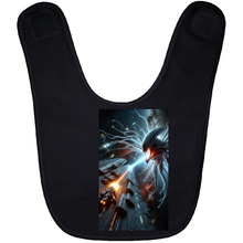 Load image into Gallery viewer, Aliens At War Baby Bib
