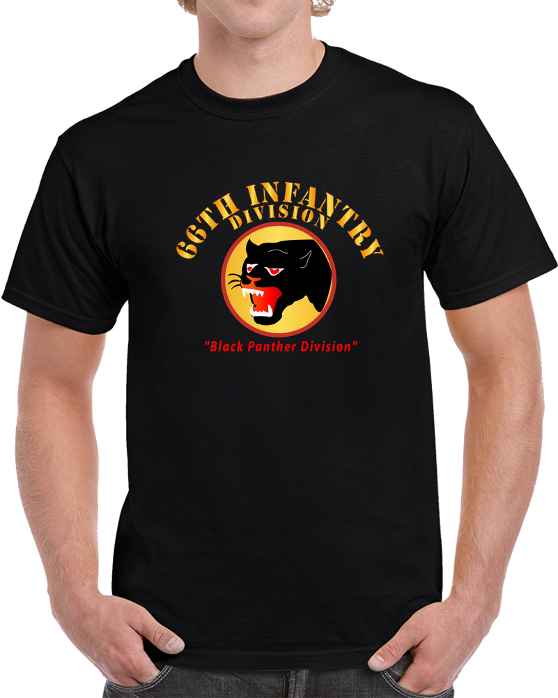 66th Infantry Div - Black Panther Div T Shirt