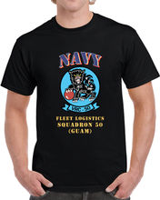 Load image into Gallery viewer, Big Navy - Fleet Logistics Squadron 50 - Ssi - Guam X 300 T Shirt
