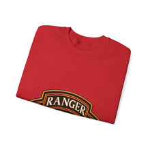 Load image into Gallery viewer, Crewneck Sweatshirt - Army - 3rd Ranger Battalion - Ranger Scroll - 3D - Enhanced

