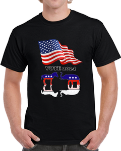 Usa - Vote 2024 X 300 Classic T Shirt, Crewneck Sweatshirt, Hoodie, Long Sleeve