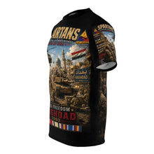 Load image into Gallery viewer, 1st Battalion, 36th Infantry Regiment (SPATANS) (April 2003) Tribute Tee — Battle of Baghdad  - Operation Iraqi Freedom
