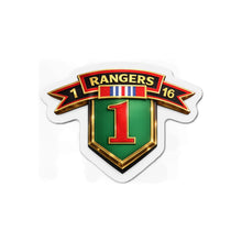 Load image into Gallery viewer, Die-Cut Magnet - 1st Bn, 16th Infantry Regiment - Rangers - 3D - Enhanced
