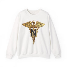Load image into Gallery viewer, Crewneck Sweatshirt - Army Nurse Corps Branch Insignia - 3D - Enhanced

