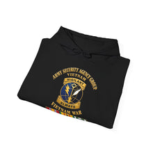 Load image into Gallery viewer, Hoodie – Army - Army Security Agency Group DUI - w SVC Ribbons - 3D - Enhanced
