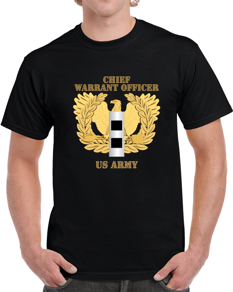 Emblem - Warrant Officer - Cw2 X 300 T Shirt