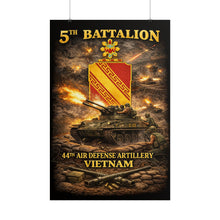 Load image into Gallery viewer, Rolled Posters - 5th Bn, 44th Air Defense Artillery - Duster - Vietnam
