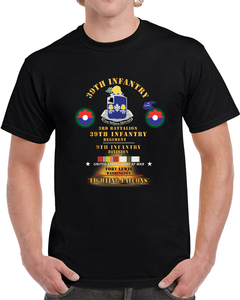 3rd Bn 39th Infantry - 9th  Infantry Div - Ft Lewis, Wa  - Fighting Falcons  W Cold Svc  X 300 T Shirt