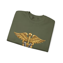 Load image into Gallery viewer, Crewneck Sweatshirt - Army Veterinary Corps Branch Insignia - 3D
