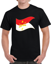 Load image into Gallery viewer, F Troop, 4th Cavalry Regiment - Guidon - Gold - Waving  T Shirt
