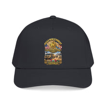 Load image into Gallery viewer, Mid Profile Baseball Cap - Army - Gulf War Combat Vet  - Transportation Corps - 3D - Enhanced
