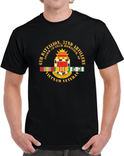 Load image into Gallery viewer, 6th Battalion, 32nd Field Artillery -vietnam Veteran W Vn Svc X 300 T Shirt
