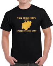 Load image into Gallery viewer, Navy - Navy Nurse Corps Pin Branch W Txt X 300 T Shirt
