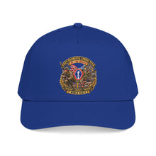 Load image into Gallery viewer, Mid Profile Baseball Cap - Army - 442nd Infantry Regimental Combat Team - 3D - Enhanced with EUR WWII SVC
