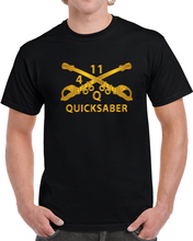 Load image into Gallery viewer, Atk Helicopter Troop - Q - 4 - 11th Acr - Branch W Txt -  X 300 T Shirt
