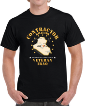 Load image into Gallery viewer, Govt - Military Contractor - Veteran - Iraq X 300 T Shirt
