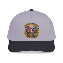 Load image into Gallery viewer, Mid Profile Baseball Cap - Army - 442nd Infantry Regimental Combat Team - 3D - Enhanced with EUR WWII SVC
