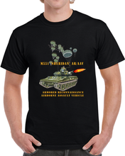 Load image into Gallery viewer, M551 Sheridan - Firing - Arv-aav W Paratroopers T Shirt
