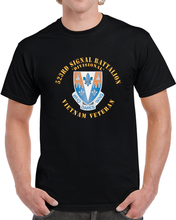 Load image into Gallery viewer, 523rd Signal Battalion, (divisional) With Vietnam Service Ribbons X 300 T Shirt
