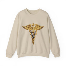 Load image into Gallery viewer, Crewneck Sweatshirt - Army Veterinary Corps Branch Insignia - 3D
