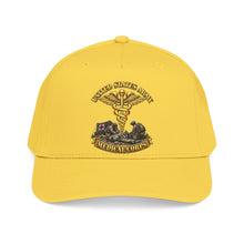 Load image into Gallery viewer, Mid Profile Baseball Cap - Army - Medical Corps - US Army w Scene - 3D - Enhanced
