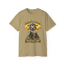 Load image into Gallery viewer, Unisex Ultra Cotton Tee - Army - Chemical Corps w Scene - 3D - Enhanced
