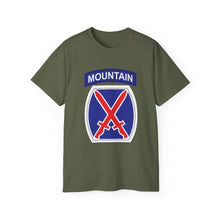 Load image into Gallery viewer, Unisex Ultra Cotton Tee - SSI - 10th Mountain Division X 300

