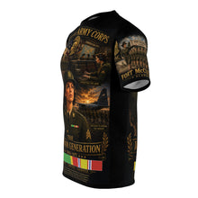 Load image into Gallery viewer, Womens Army Corps (WAC) - Vietnam Era Service Tribute Tee — "The Vietnam Era Generation"
