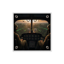 Load image into Gallery viewer, Acrylic Wall Art Panel - Pilots View Hot LZ - Vietnam
